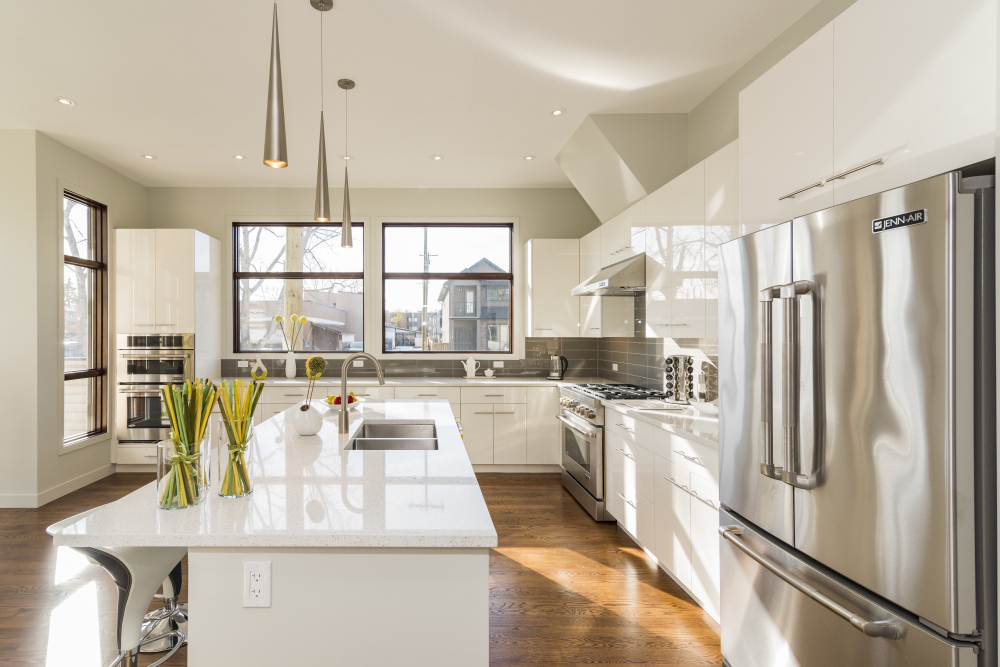 newly remodeled kitchen